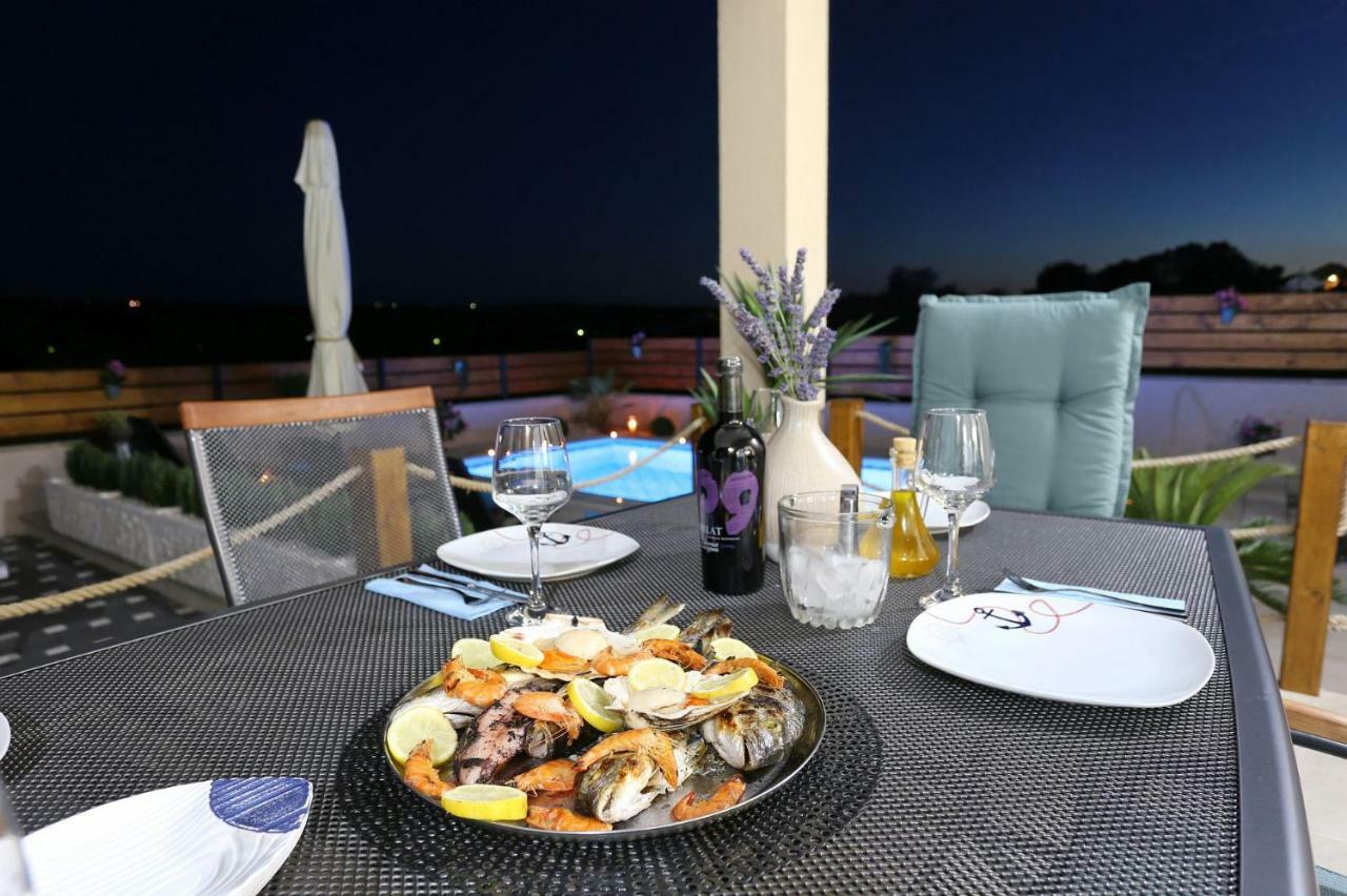 Willa Punta Garden Pool House Posedarje Zewnętrze zdjęcie