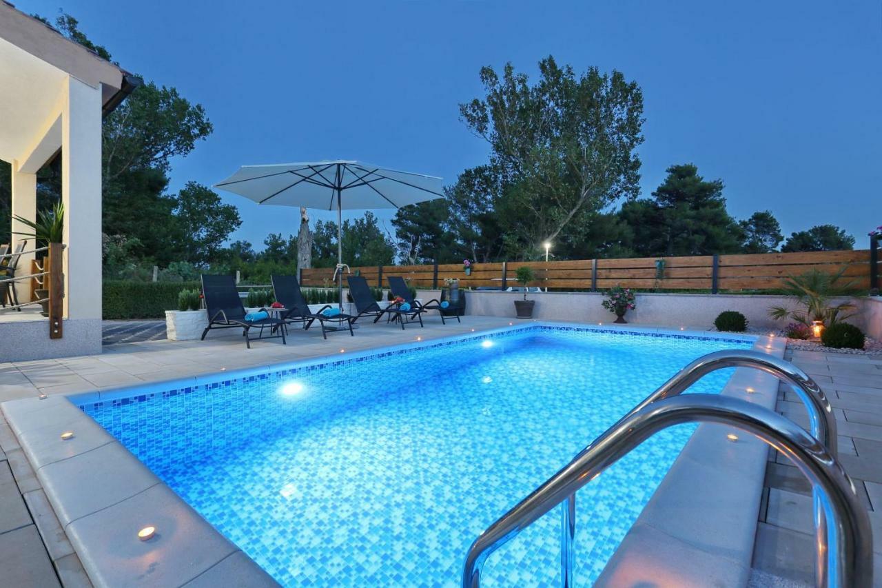 Willa Punta Garden Pool House Posedarje Zewnętrze zdjęcie