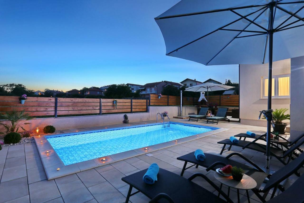 Willa Punta Garden Pool House Posedarje Zewnętrze zdjęcie