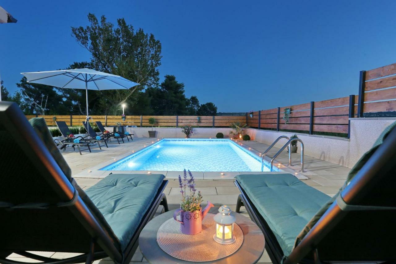 Willa Punta Garden Pool House Posedarje Zewnętrze zdjęcie