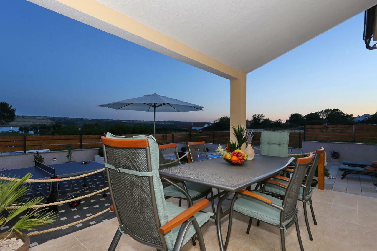 Willa Punta Garden Pool House Posedarje Zewnętrze zdjęcie