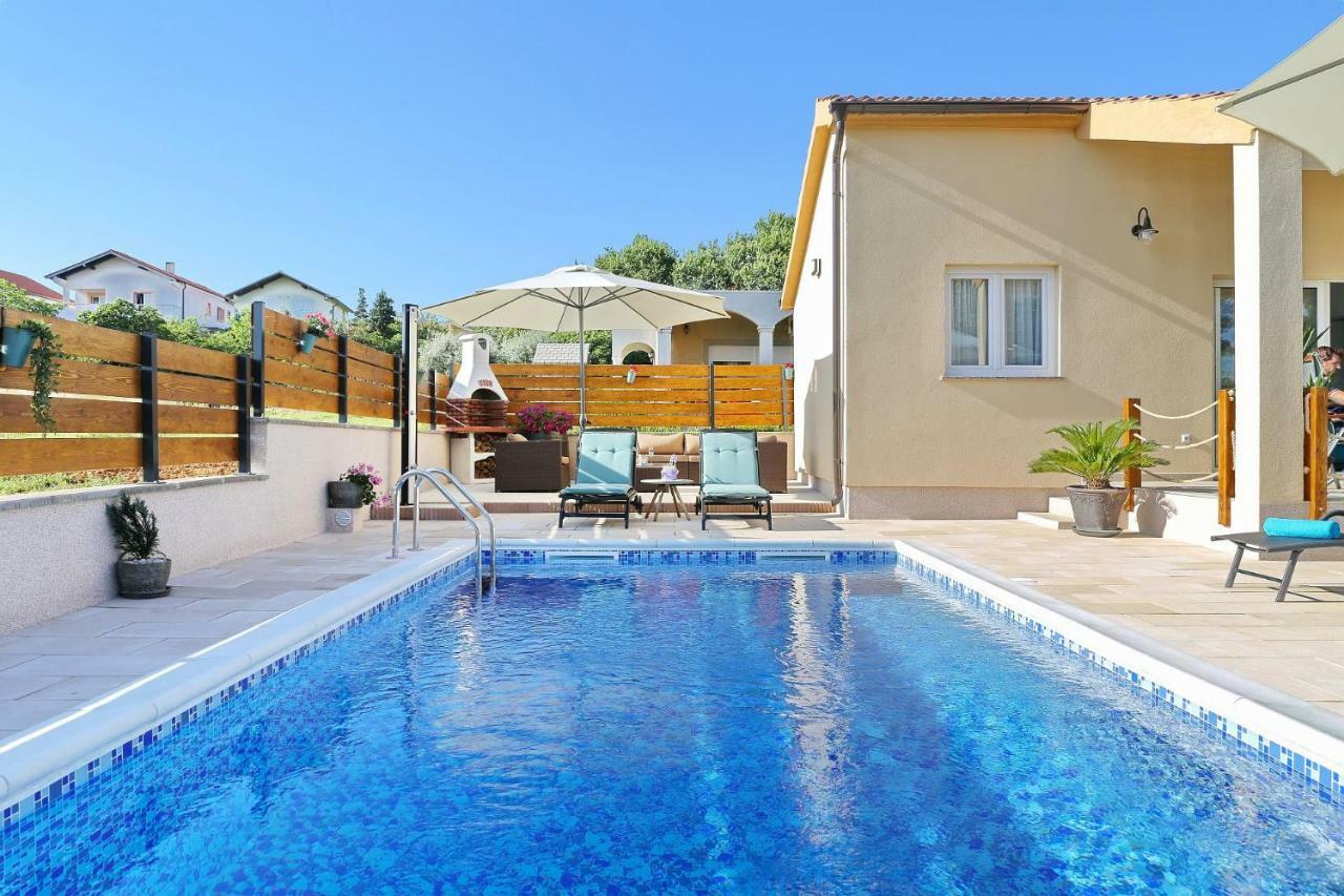 Willa Punta Garden Pool House Posedarje Zewnętrze zdjęcie