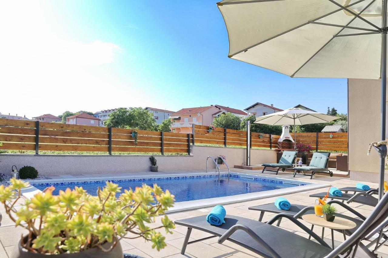 Willa Punta Garden Pool House Posedarje Zewnętrze zdjęcie